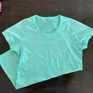 Lululemon Run Swiftly MINT green size 8